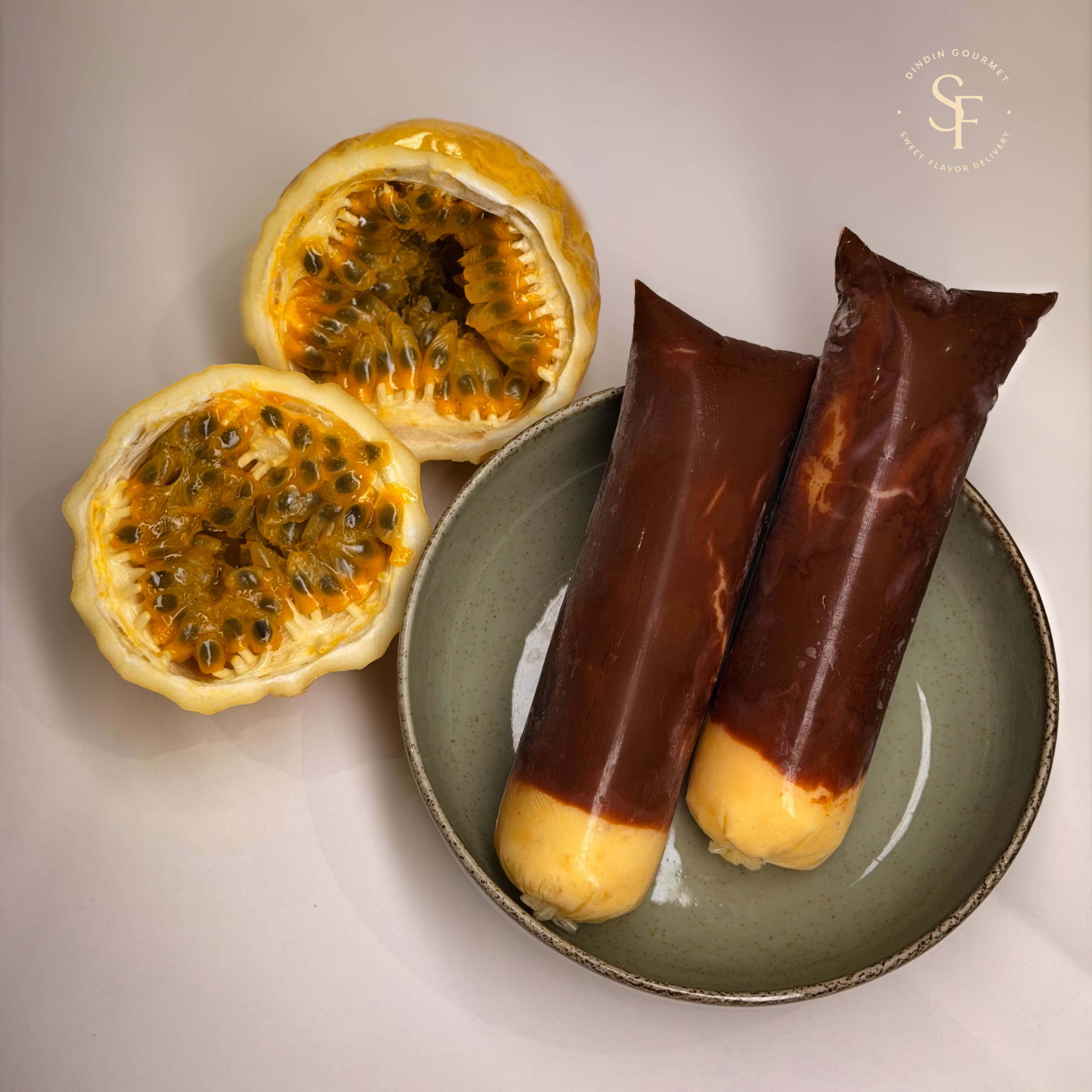 MARACUJÁ COM NUTELLA - COM PEDACINHOS DO CAROÇO 