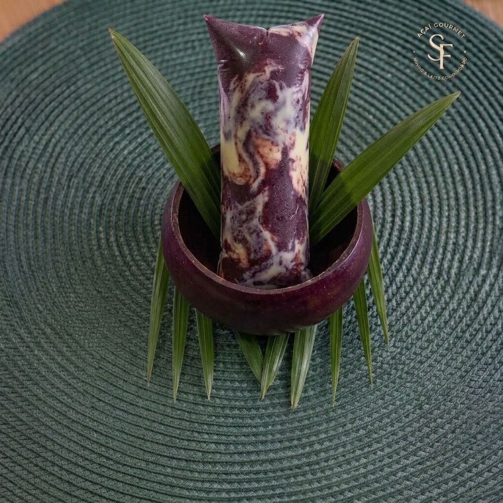 AÇAÍ COM LEITE CONDENSADO E NINHO