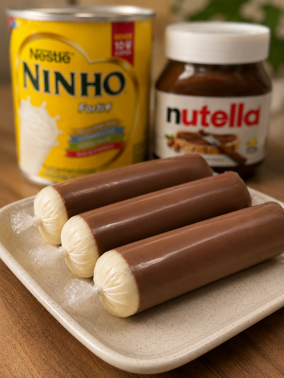 NINHO COM NUTELLA