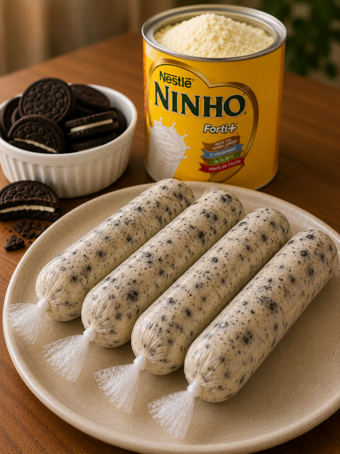 NINHO COM OREO 